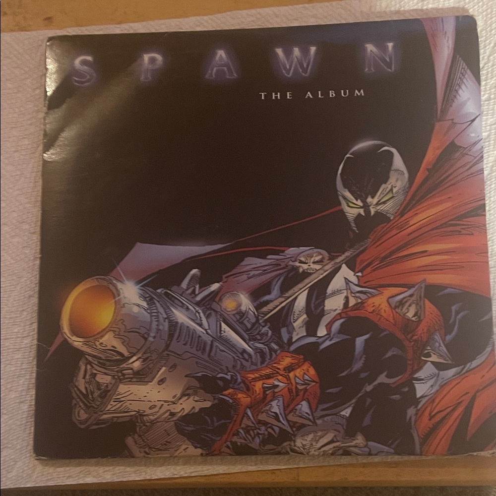 Spawn The Album Vinyl Record number 3780 of 5000. Very limited very rare